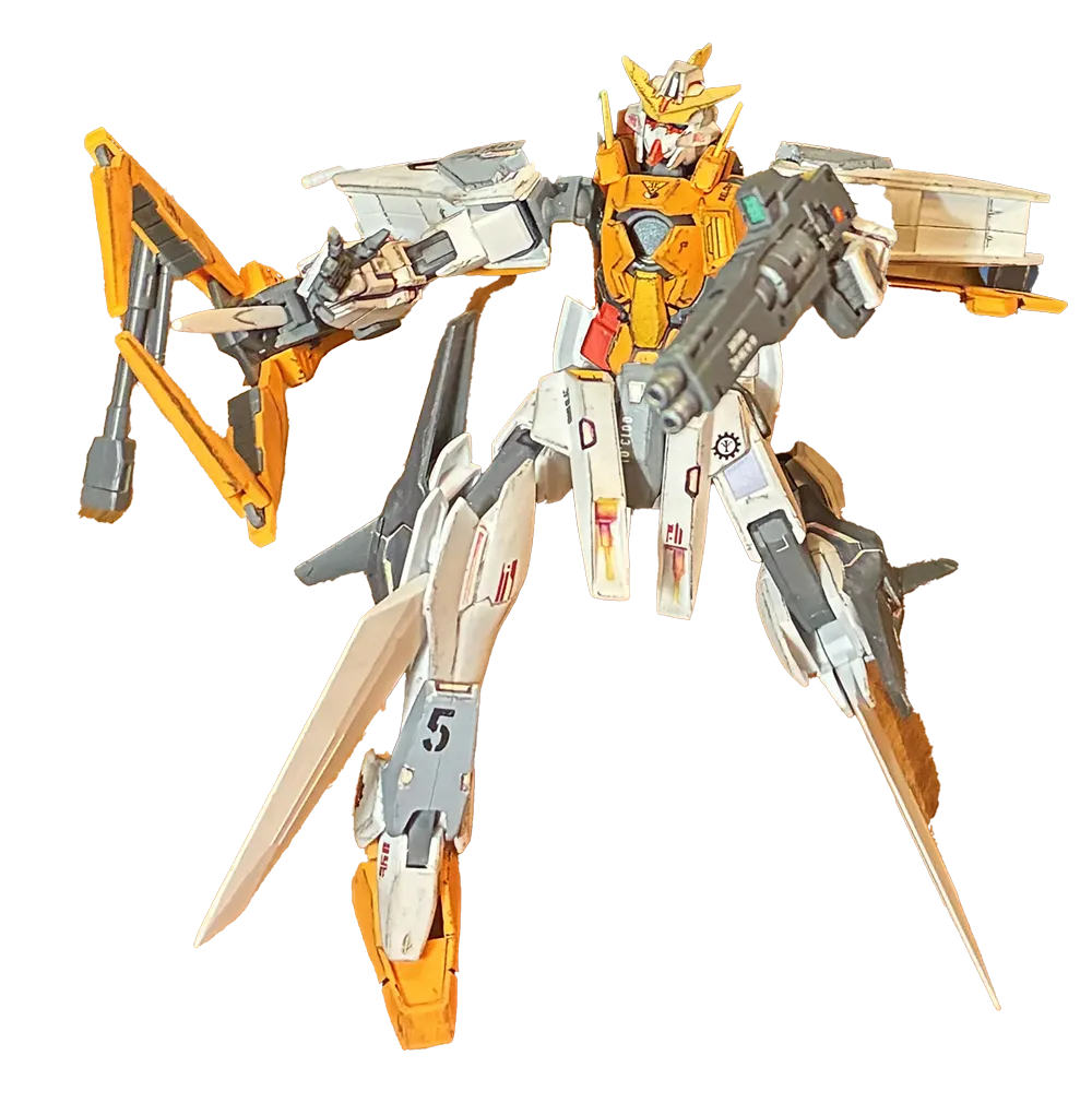 Halbfertiger Gundam Gquuuux